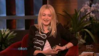 Dakota Fannings Interview Ellen [upl. by Aidaas312]