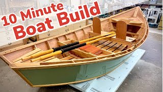 10 Minute Boat Build  Boat Build Start to Finish [upl. by Hillary939]