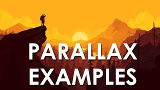 11 Stunning Parallax scrolling examples from CodePen [upl. by Attenyl]