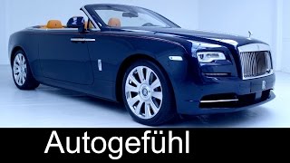 Premiere allnew Rolls Royce Dawn Wraith Cabriolet preview exterior interior amp interviews [upl. by Yerfdog]