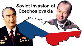 The soviet invasion of Czechoslovakia 20–21 August 1968 [upl. by Eizzo999]