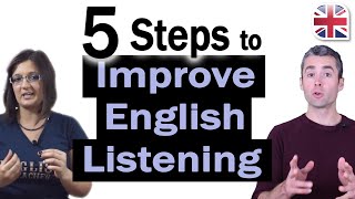 5 Steps to Improve Your English Listening  How to Improve Your English Listening [upl. by Eillim552]