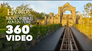 360 Video Hagrid’s Magical Creatures Motorbike Adventure [upl. by Gusty930]