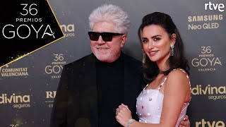 MEJORES MOMENTOS de la ALFOMBRA ROJA  Premios Goya 2022 [upl. by Tarrel]