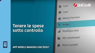 Tenere le spese sotto controllo con lApp Mobile Banking UniCredit [upl. by Thrift]