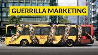 Guerilla Marketing  Unconventional Marketing Strategy  Needs Lot Of Creativity [upl. by Celin884]