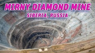 The Giant Holes Mirny Diamond Mine Siberia Russia Vendora [upl. by Atirabrab]