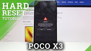 How to Factory Reset POCO X3 – Delete Content amp Settings [upl. by Neelya876]