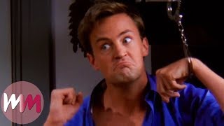 Top 10 Funniest Chandler Moments on Friends [upl. by Ikim320]