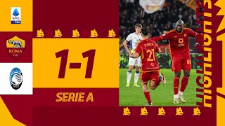 Roma 11 Atalanta  Serie A Highlights 202324 [upl. by Sokul497]