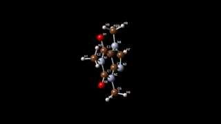 The structure of caffeine [upl. by Elagibba]