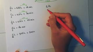 Correction  Convertir des heuresminutes en heures décimales [upl. by Atina]