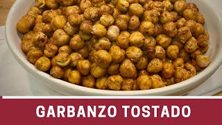 Garbanzos Tostados al Horno Crujientes Snack Saludable  The Frugal Chef [upl. by Niro]