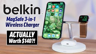 Belkin 3in1 MagSafe Charger Review Do I REGRET Buying it [upl. by Llovera]