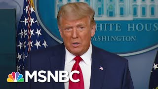 Trump Touts Stock Market Numbers After Dow Hits 30000 Amid Vaccine Transition News  MSNBC [upl. by Jerrold]