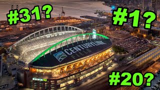 All 31 NFL Stadiums RANKED From WORST to FIRST [upl. by Blossom165]