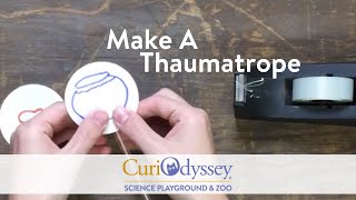 How to Make a Thaumatrope [upl. by Salim]