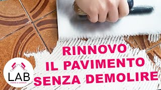 Pavimenti in Resina su Piastrelle Esistenti  TUTORIAL [upl. by Annovy]