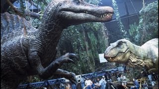 How They Built Jurassic Park IIIs Spinosaurus Part 2  BEHINDTHESCENES [upl. by Linnea]