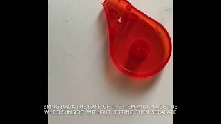 How to fix a CUT Whiteout Tape [upl. by Girish]