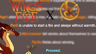 The Wings of Fire Hunger Games Simulator w Pyralis [upl. by Trebma]