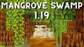 Minecraft MANGROVE SWAMP SEED Mangrove Forest at spawn Best Minecraft 119 Seeds Java [upl. by Ellehcin]