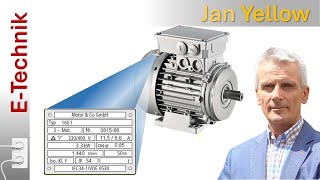 Aufgabe zum Asynchronmotor Wie berechnet man die Kennwerte Schlupf und synchrone Drehzahl ASM 04 [upl. by Evad]