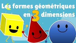 Formes géométriques en 3 dimensions [upl. by Betteanne95]