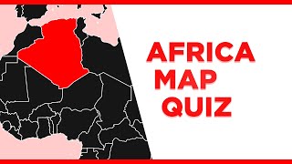 Guess the Country in Africa Map Quiz [upl. by Ande]