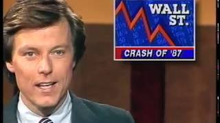 The 1987 stock market crash Original news report [upl. by Wyne]