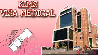 STUDENT VISA MEDICAL KIMS TRIVANDRUM visamedical [upl. by Aicilihp]