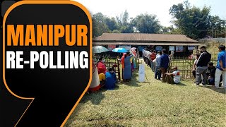 Manipur Repolling in Imphal East Imphal  News9 [upl. by Daryn]