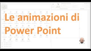 Le animazioni di Power Point [upl. by Lurline]