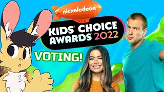 Voting For The Kids Choice Awards 2022 [upl. by Loomis644]