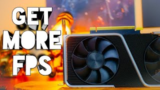 How to get more FPS with your Nvidia RTX GPU better performance less latency and more [upl. by Iaka]