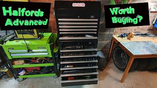 Halfords advanced tool chest and top box review part 1 [upl. by Onairda]