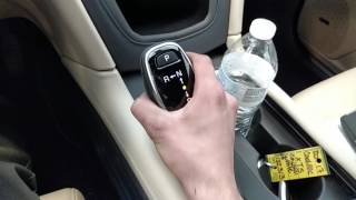 How To Use The Shifter In The New Cadillac XT5 [upl. by Peace]