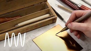 How to make an etching  National Museums Liverpool [upl. by Spain625]