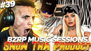 REACCIONANDO a Snow Tha Product  BZRP Music Sessions 39  CHARLA y DESAFIO ❄️ [upl. by Enila]