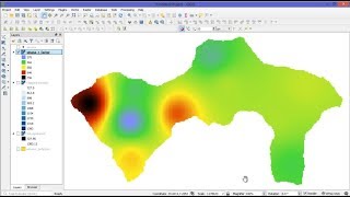 How to calculate Rainfall Erosivity Factor R factor in QGIS [upl. by Aihsemaj]