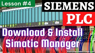 Download and Install Simatic Manager  Siemens PLC Software [upl. by Ysnil134]