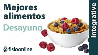 Los MEJORES alimentos para DESAYUNAR Desayuno SANO y FÁCIL [upl. by Abert312]