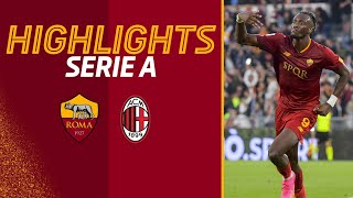 Roma 11 Milan  Serie A Highlights 202223 [upl. by Fleeman]