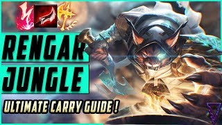 RENGAR JUNGLE Ultimate Carry Guide  One Shot In League of Legends [upl. by Katerine]