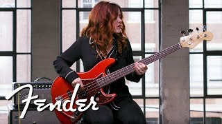 Annie Clements Demos The 60s Jazz Bass®  American Original Series  Fender [upl. by Vincents]