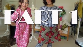 Howto sew an ALine Skirt  PART 1 Easy for beginners [upl. by Sansen]