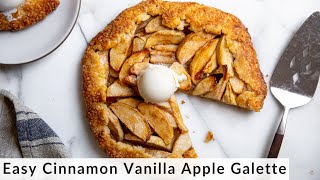 How to Make the BEST Easy Apple Galette Gluten Free Option [upl. by Pickett585]