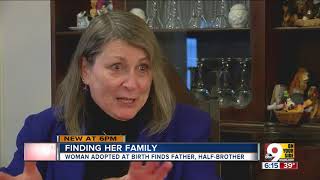 Dillsboro woman adopted at birth finds halfbrother with DNA test [upl. by Ynnhoj]