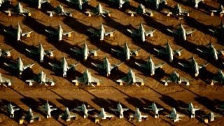 The Largest Airplane Graveyard In The World US Air Forces quotBoneyardquot [upl. by Santini]