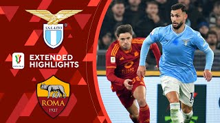 Lazio vs Roma Extended Highlights  Coppa Italia  CBS Sports Golazo [upl. by Julissa]